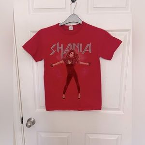 SHANIA Twain Rock this Country Tour Red Band Tee